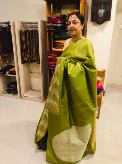  Ahimsa Soft silk  saree