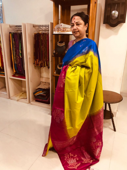 Ahimsa silk saree