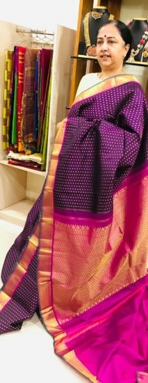 Ahimsa silk saree