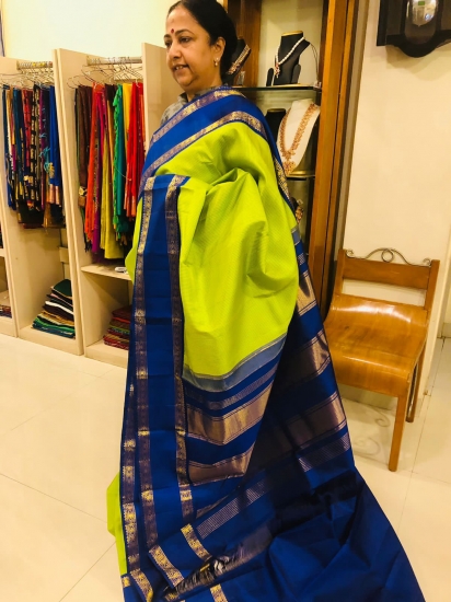 Ahimsa silk saree