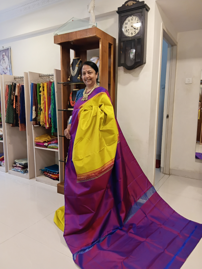 Korvai Ahimsa silk