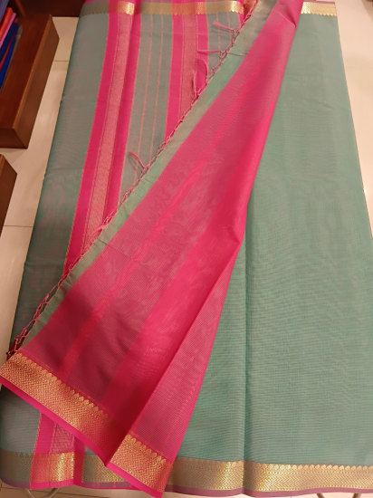 Chanderi Silk Cotton saree 