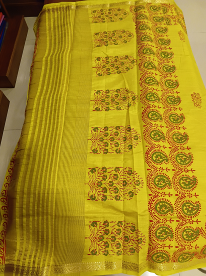 Chanderi Silk Cotton saree 