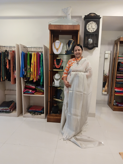 Gicha Silk Tissue Saree