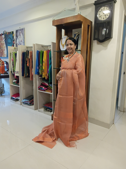Gicha Silk Tissue Saree