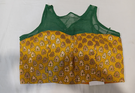 Sleeveless Net Blouse
