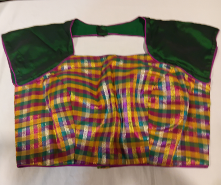 Checked Pattern Blouse