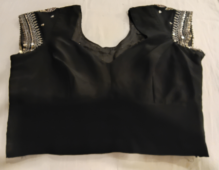 Crepe designer blouse