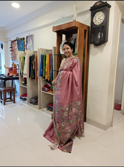 Floral Erica Silk Saree