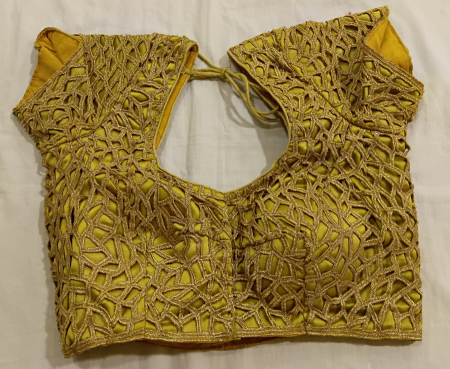 Cut work blouse