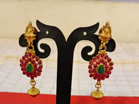 Antique Ruby earing