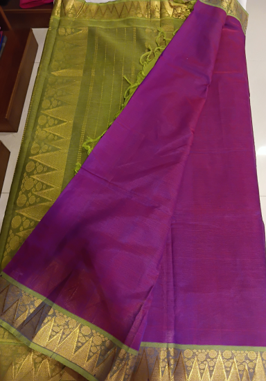 silk cotton 9 yards saree 