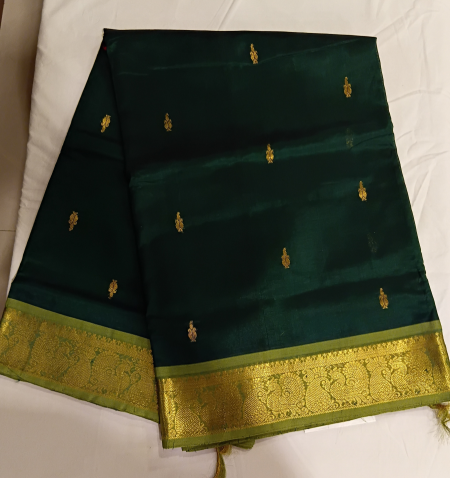 silk cotton 9 yards saree 