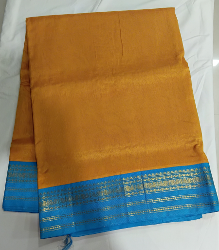 silk cotton 9 yards saree 