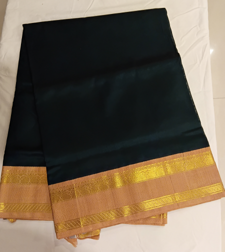 silk cotton 9 yards saree 