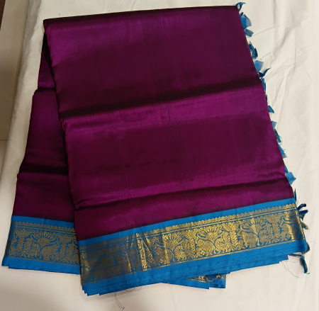 silk cotton 9 yards saree 