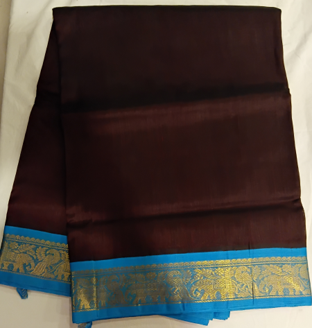 silk cotton 9 yards saree 