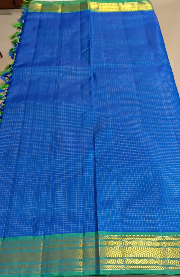 Ahimsa Silk 10Yards With Blouse