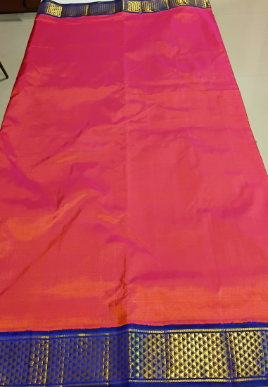 Ahimsa Silk 10Yards With Blouse