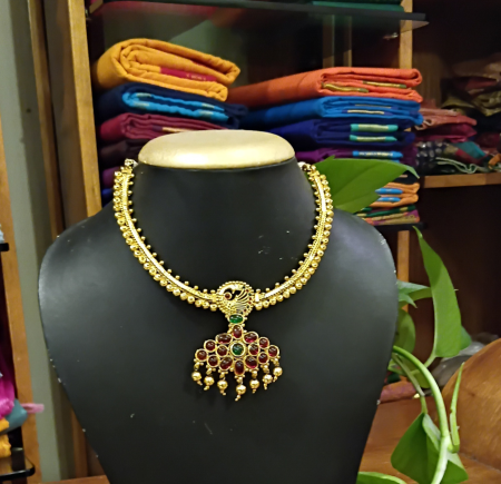 Antique adigai style necklace