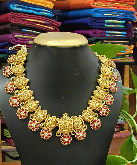 Antique dasavatharam necklace