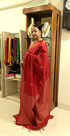 Mulberry Silk With Butte Allover