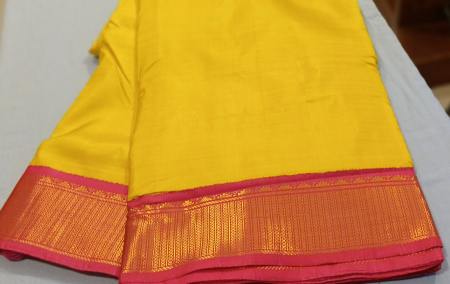 ahimsa silk 9 yards saree
