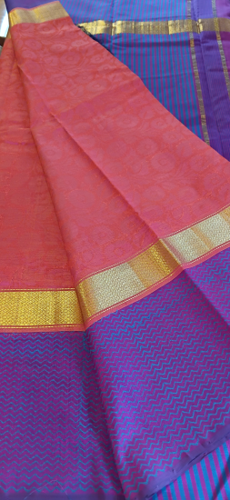 Ahimsa silk cotton saree 