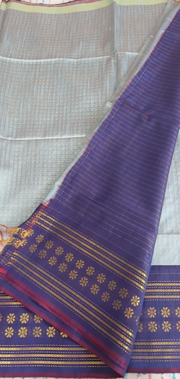Gicha silk saree