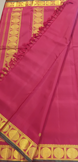 9 Yards ahimsa silk saree