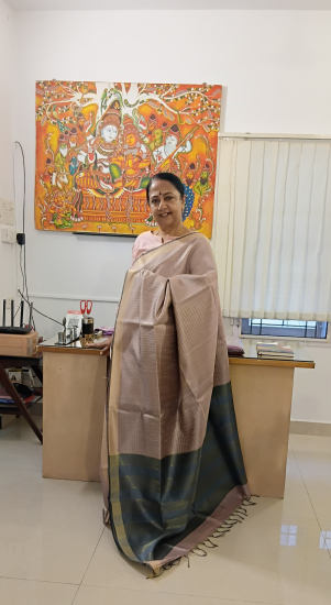 Gicha silk saree