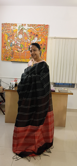 Gicha silk saree
