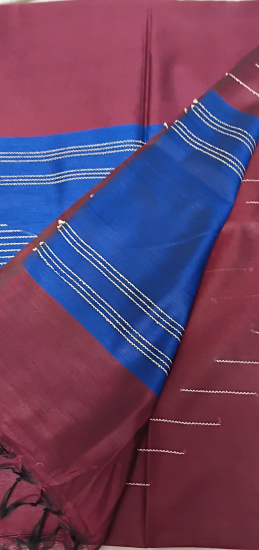 Gicha silk saree