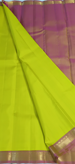 Small Border Ahimsa Silk Saree